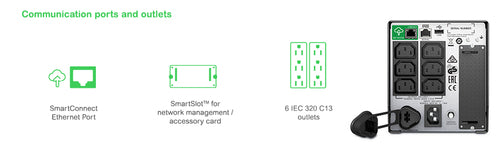 APC Smart-UPS SMT750IC – 750VA Line-Interactive USV mit SmartConnect