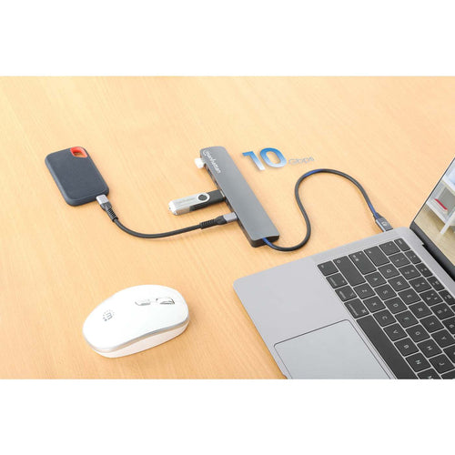 Manhattan 181167 laptop dock/port replicator