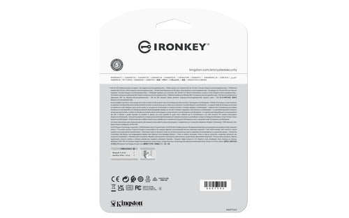 Kingston IronKey Vault Privacy 50 64GB USB Flash Drive - AES-256 Encrypted