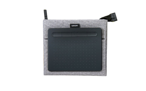 Wacom Intuos Small Soft Case for CTL4100 - Grey Cotton Polyester
