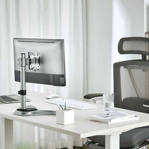 Monitor Stand Freestanding Rocstor 17-32 Inch Black Silver 100x100mm