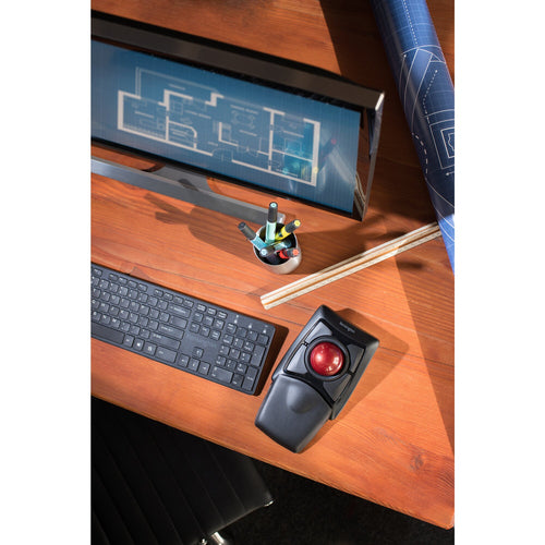 Wireless Trackball Mouse Kensington Expert Optical Bluetooth 400 DPI Ambidextrous