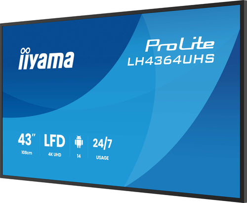iiyama LH4364UHS-B1AG Signage Display