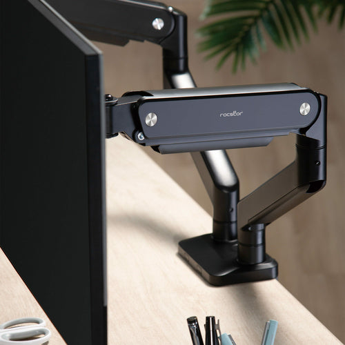 Monitor Mount Rocstor Y10N012-B1 Adjustable 17-32 Inch 19.8kg VESA Compatible