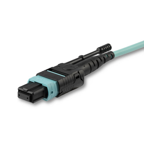 StarTech.com MPO12PL2M 2m OM3 Multimode-Lichtwellenleiterkabel – 40G-Netzwerkfähig
