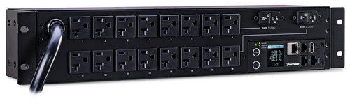 Power Distribution Unit CyberPower PDU31003 2U Managed Steel Black Horizontal/Vertical
