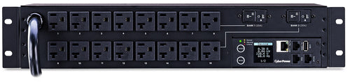 Power Distribution Unit CyberPower PDU31003 2U Managed Steel Black Horizontal/Vertical