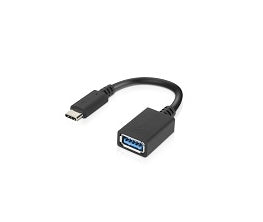 USB-C auf USB-A Adapter 0,14m USB 3.2 Gen 1 5 Gbit/s Schwarz