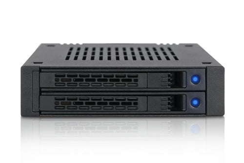 Icy Dock Drive Bay Panel 9.5mm Black Metal 12 Gbit/s