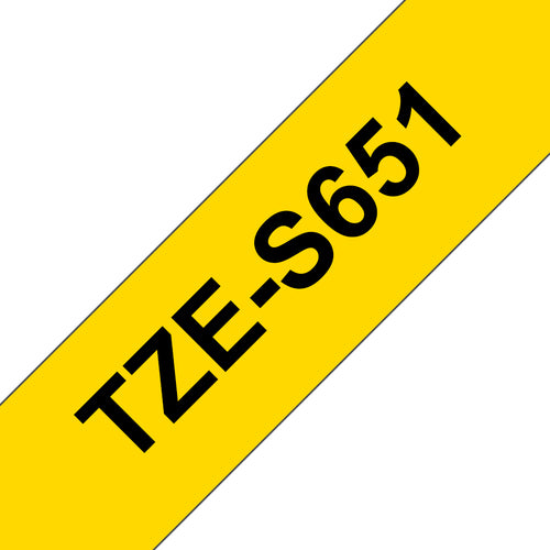 Brother TZE-S651 label-making tape