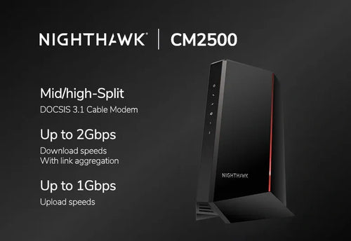 NETGEAR CM2500-100S modem