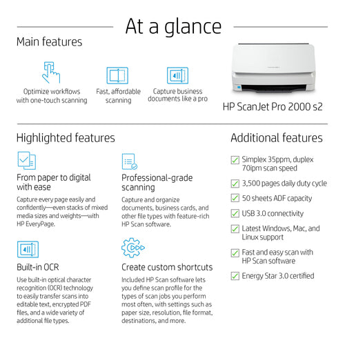 HP ScanJet Pro 2000 s2