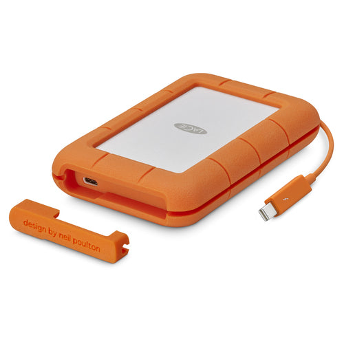 LaCie Rugged USB-C external hard drive