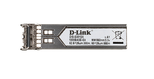 1-Port Mini-GBIC SFP 1000BaseSX Fiber Optic Transceiver 550m