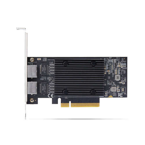 10Gb-PCIe-Netzwerkkarte StarTech Dual RJ45 Broadcom-Chipsatz