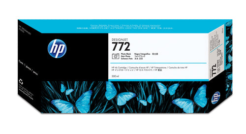 HP DesignJet 772 300ml Photo Black Ink Cartridge Thermal Inkjet