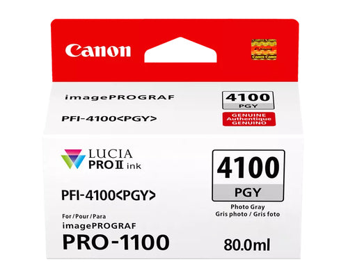 Canon LUCIA PRO II PFI-4100 Photo Grau Tintenpatrone 80ml