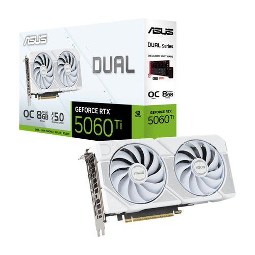 ASUS Dual -RTX5060TI-O8G-WHITE