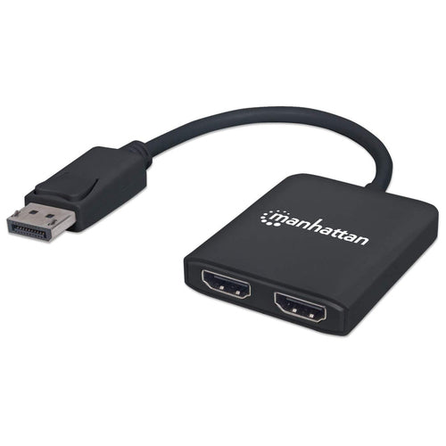 DisplayPort 1.2 to 2-Port HDMI Splitter Hub 4K 30Hz Video Wall Function