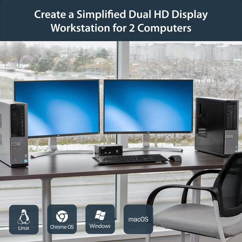 StarTech.com SV231DPDDUA KVM switch