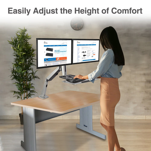 Siig CE-MT2G12-S1 monitor mount / stand