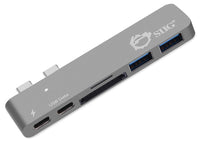 Laptop Dock Siig JU-TB0312-S1 USB 3.2 Thunderbolt 3 SD Reader