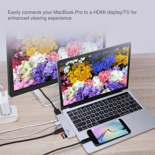 Siig JU-TB0412-S1 laptop dock/port replicator