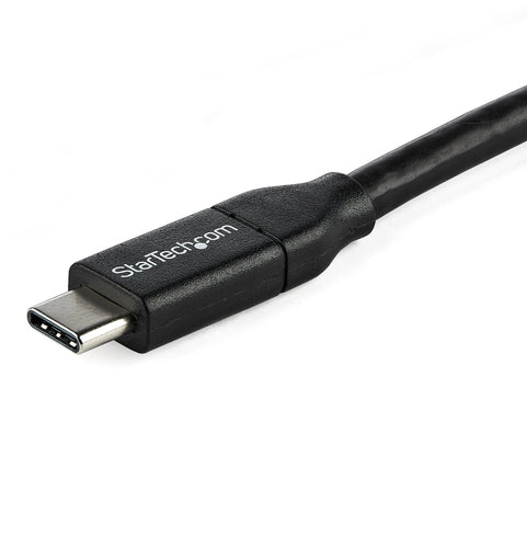 StarTech.com USB-C to USB-C Cable 1m - 5A PD - USB 2.0 - Black