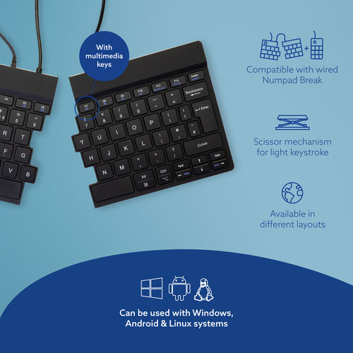 R-Go Tools RGOSP-UKWIBL keyboard