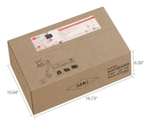 Siig CE-MT3Z11-S1 monitor mount / stand