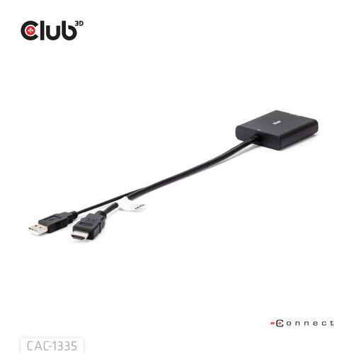 CLUB3D CAC-1335 video cable adapter
