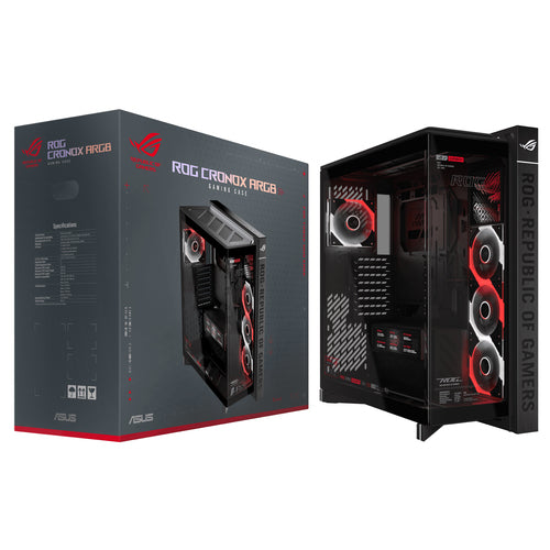 ASUS ROG CRONOX GR801 CURVE TG ARGB BLACK