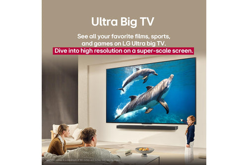LG 86QNED82AUA 86" QNED Smart TV - 4K Ultra HD - Wi-Fi Enabled