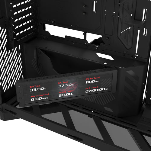 ASUS ROG CRONOX GR801 CURVE TG ARGB BLACK