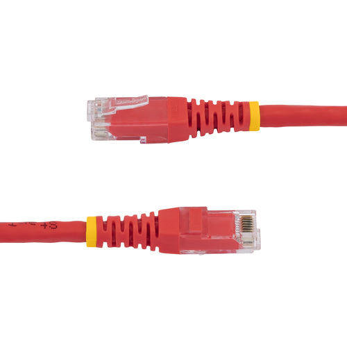 StarTech.com C6PATCH1RD 0,3 m Cat6-Ethernet-Kabel – rotes Gigabit-Netzwerkkabel