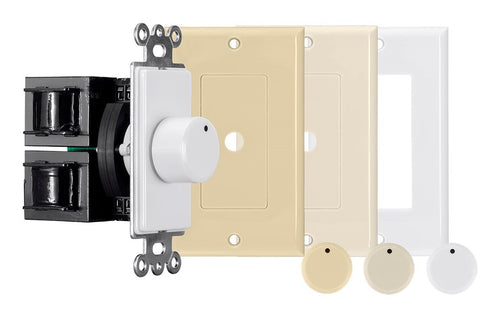 Volume Control Monoprice 38172 Wall-Mounted Rotary 100W Beige
