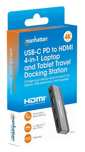 Manhattan 190404 laptop dock/port replicator