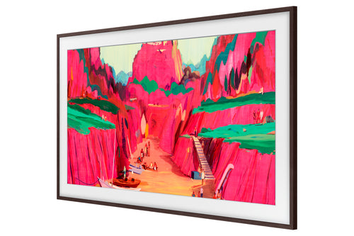 Samsung Customisable Frame for 85" LS03F TV - Brown Bezel
