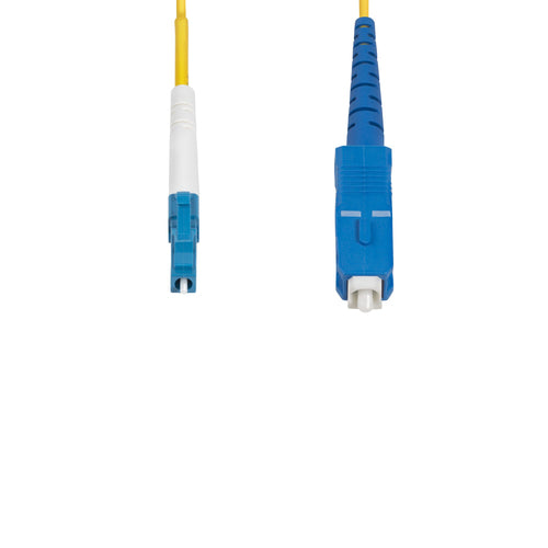 LC to SC 1m Fiber Optic Cable OS2 Single Mode 40G/100G Low Insertion Loss