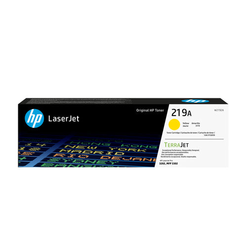 HP 219A Ylw LaserJet toner cartridge