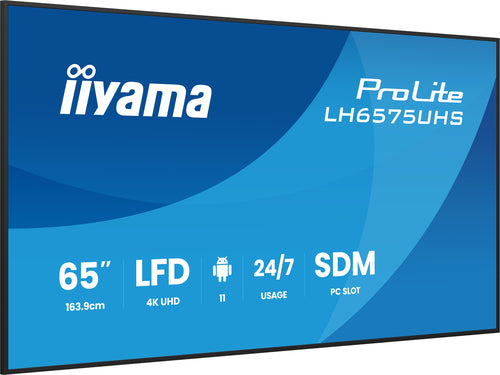 iiyama LH6575UHS-B2AG Signage Display
