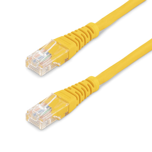 Networking Cable StarTech.com 15 ft Cat5e UTP 350 MHz Molded RJ45 Yellow