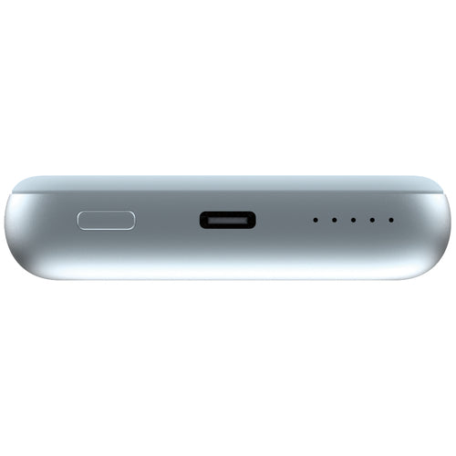Verbatim Charge 'n' Go Magnetic Wireless Power Bank 10000mAh - Quick Charge 3.0 - Blue