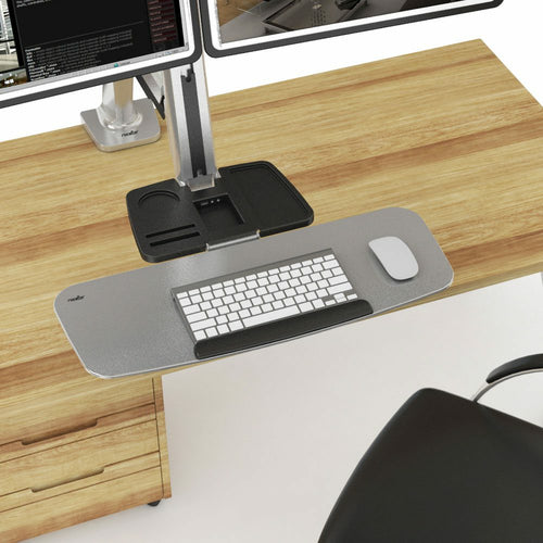Monitor Mount Rocstor Y10N029-S1 Up to 32 Inches 15.8kg Weight Capacity Adjustable Silver