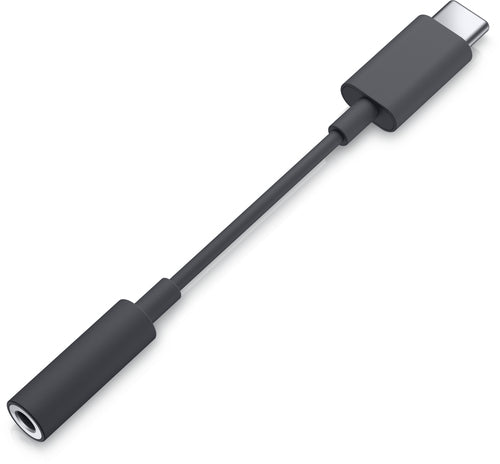 DELL SA1023 Black Audio Cable - 3.5mm Female to USB Type-C Male, 101.6m