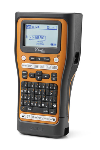 Brother PT-E560BTVP Beschriftungsgerät – Thermotransfer, kabelgebundene und kabellose Konnektivität