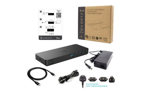i-tec C31TRIPLEDOCKPDPRO2UK laptop dock/port replicator