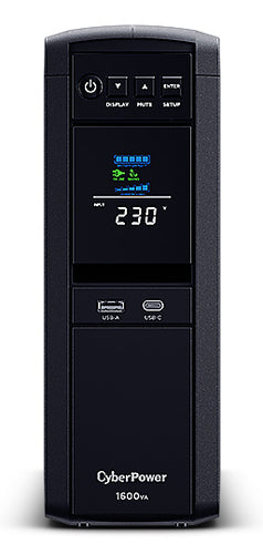 CyberPower CP1600EPFCLCD uninterruptible power supply (UPS)