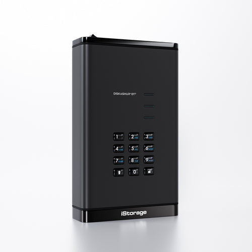 iStorage diskAshur DT3 22TB externe Festplatte – sichere tragbare Desktop-HDD mit AES-XTS-Verschlüsselung