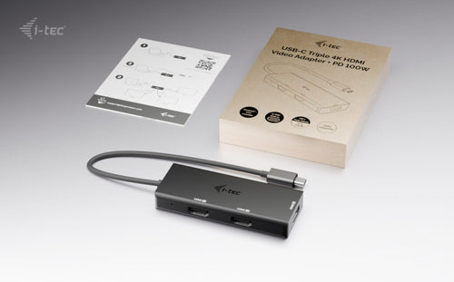 i-tec C31TRIPLE4KHDMIPD video cable adapter